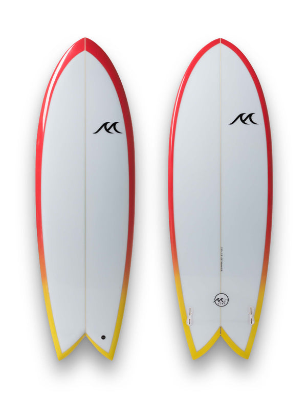 Retro Fish Twin -  Sunburst