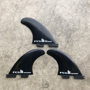FCS2 Performer Thruster Fins | 4.5” x 4.38" | New