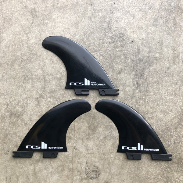 FCS2 Performer Thruster Fins | 4.5” x 4.38" | New