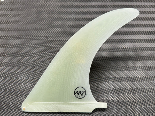 4A Center Fin 9" Clear Matte Finish