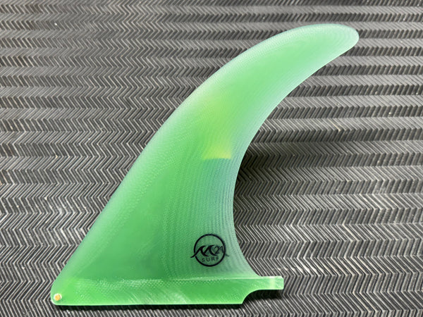 4A Center Fin 9" Kelp Green Matte Finish