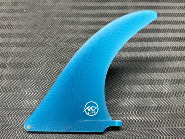 4A Center Fin 9" Ocean Blue Matte Finish