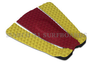 Red and Yellow Tail Pad 3 Piece