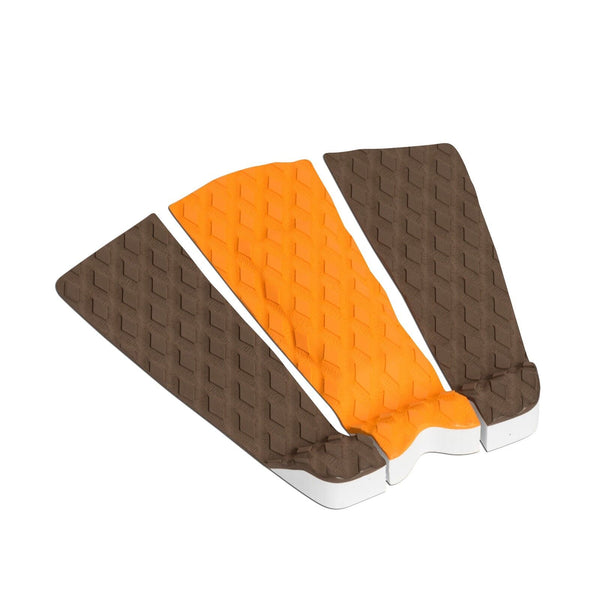 Brown and Orange Tail Pad 3 Piece
