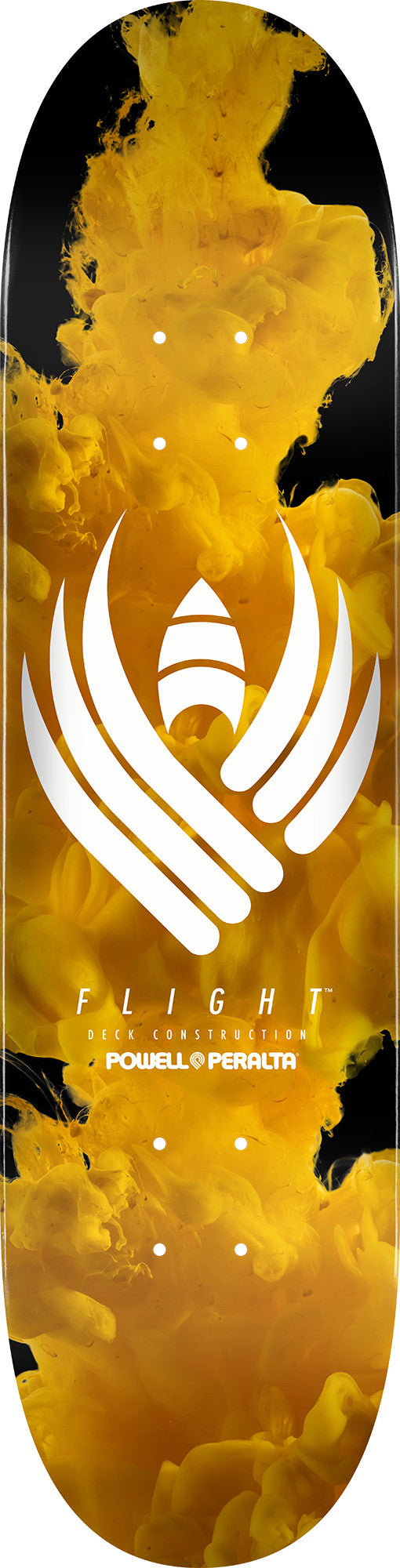 Powell Peralta Color Burst Yellow Flight Skateboard Deck