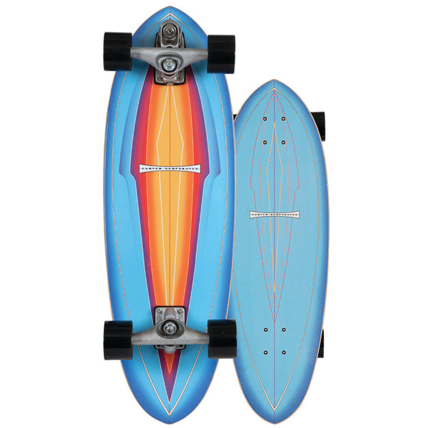31" BLUE HAZE SURFSKATE 2020 COMPLETE C7
