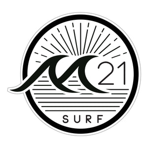 M21 Surf Lifestyle Sticker