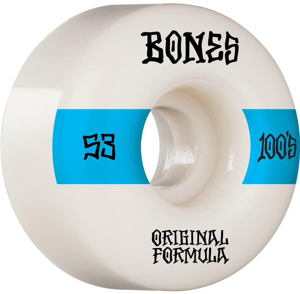 BONES WHEELS OG Formula Skateboard Wheels 100 #14 53mm V4 BONES WHEELS OG Formula Skateboard Wheels 100 #14 53mm V4